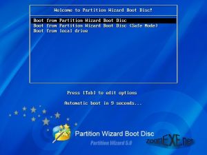 Wizard Home Edition Bootable CD 7.0
