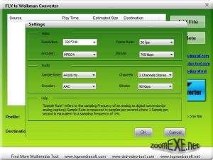 Free FLV to Walkman Converter