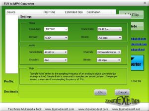 Free FLV to MP4 Converter