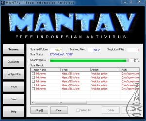 MANTAV Antivirus 1.2.0 Beta