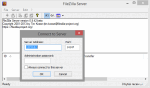 Скриншот FileZilla Server