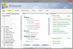 Скриншот FCleaner