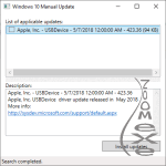 Скриншот Windows 10 Manual Update